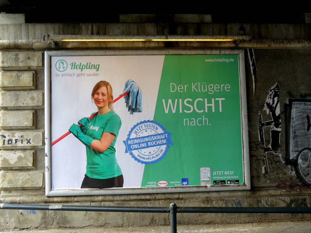 Helpling-Plakat_Kampagne-Der_Kluegere_wischt_nach
